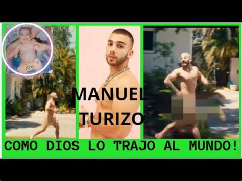 COMO UN VAGABUNDO ASI FUE CAPTADO MANUEL TURIZO CORRIENDO DESNUDO POR