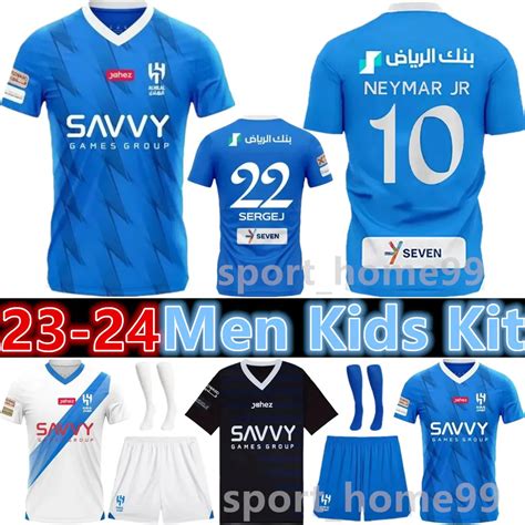 Al Hilal Saudi Club Soccer Jerseys Neymar Jr Malcom