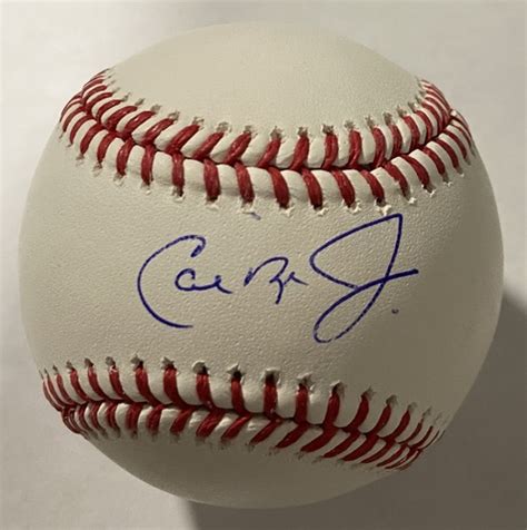 Cal Ripken Jr. Autographed Baseball | MLB Auctions