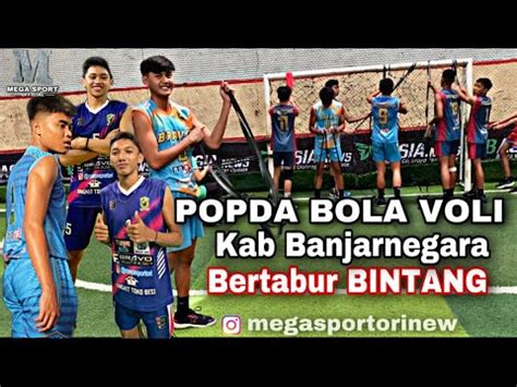 Bertabur Bintang Popda Bola Voli Putra Kab Banjarnegara Tingkat