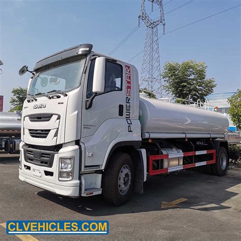 Isuzu 4X2 High End 380HP 14 Cubic Meter Sprinkler Truck China Water