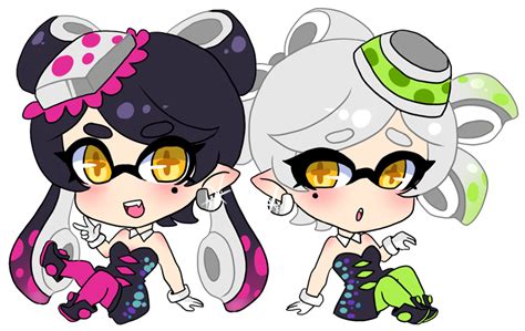 Splatoon Callie And Marie By Pixelpoe On Deviantart