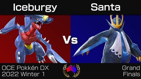 OCE Pokkén DX 2022 Winter 1 Grand Finals Iceburgy Garchomp vs