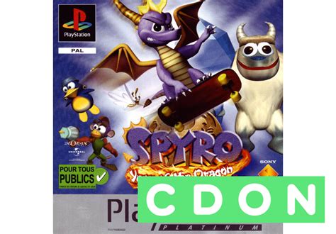 Spyro Year Of The Dragon Platinum Playstation 1 Begagnad Cdon