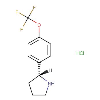 4 2R PYRROLIDIN 2 YL PHENOXY TRIFLUOROMETHANE HYDROCHLORIDE 上海源叶生物科技有限公司