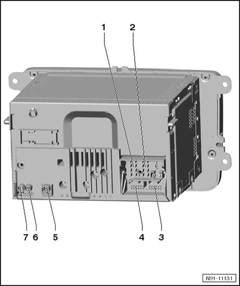 Volkswagen Tiguan Service And Repair Manual Rns 310 Radio Navigation System Communication