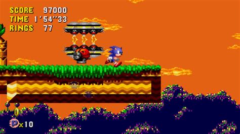 Sonic Cd Gameplay 2 Collision Chaos Zone Youtube