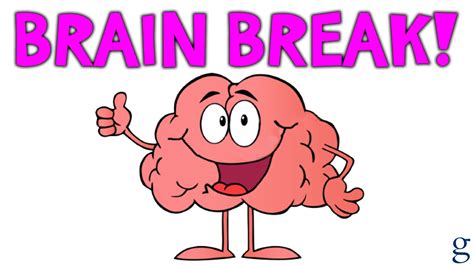 Brain Break Clip Art Library