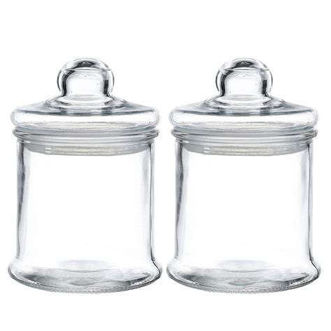 4 X Extra Large Glass Apothecary Jar 3500ml Wedding Centrepiece Party