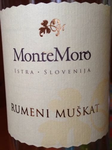 MonteMoro Rumeni Muškat Vivino US