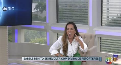 Didigo Santini On Twitter URGENTE Isabele Benito Se Revolta