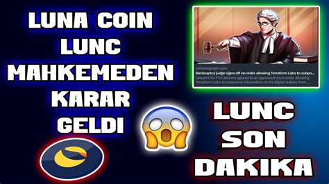 Luna Con Lunc Mahkemeden Karar Geld Son Dak Ka Lunc Lunc Luna