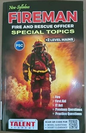 Talent Kerala Psc Fireman Fire And Rescue Officer Special Topics