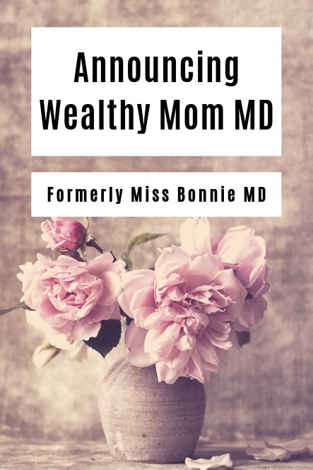 Miss Bonnie Md Rebrands To Wealthy Mom Md Wmmd