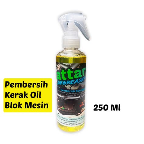 Jual Pembersih Kerak Oli Blok Mesin Mobil Motor Attar Degreaser