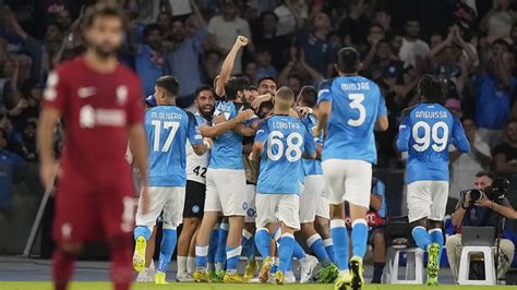 Uefa Champions League Napoli Humble Liverpool In Group