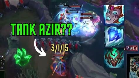 Showmaker Dominates With New Azir Build Youtube