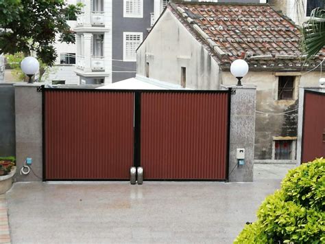 Louver Gate And Fences House Designs Wpc Aluminum Hot Sale System