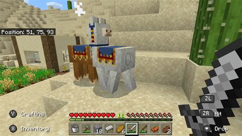 Just witnessed two llamas spitting each other to the death : r/Minecraft