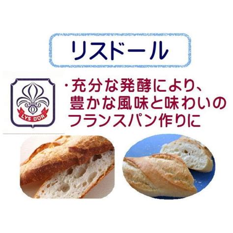 リスドール 1kg 準強力粉 リスドォル 日清製粉 フランスパン用粉 小麦粉 リスドオル フランスパン パン作り ホームベーカリー