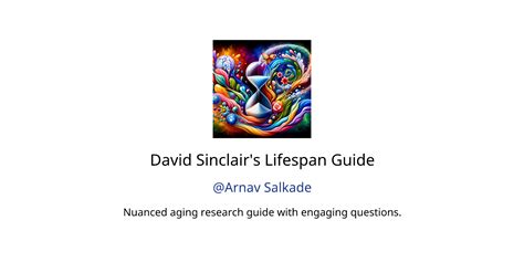 David Sinclair's Lifespan Guide GPTs features and functions, examples ...