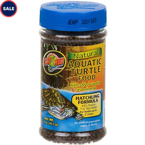 Zoo Med Natural Hatchling Formula Aquatic Turtle Food Petco