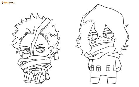 Aizawa Mha Coloring Pages Coloring Pages