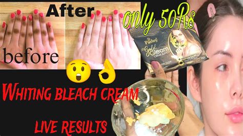 Eid Special Skin Whitening Bleach At Home Parley K Gold Bleach Cream