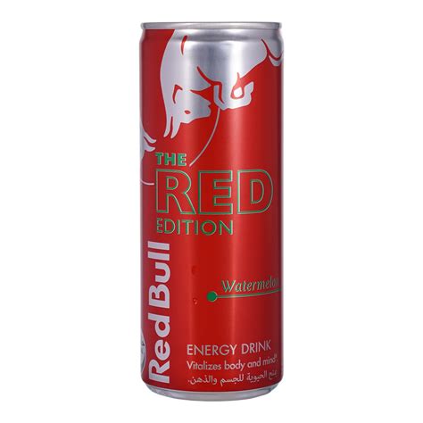 Red Bull Red Edition Watermelon Energy Drink 250ml Carton Of 24