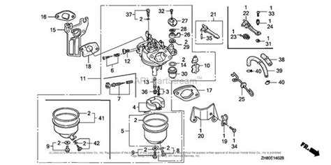 Honda Gx160 Engine Parts Diagram