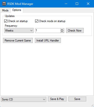 Rsdk Mod Manager Sonic The Hedgehog Modding Tools