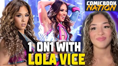 Wwe S Lola Vice Talks Nxt Battleground Title Hopes And Beating Shayna