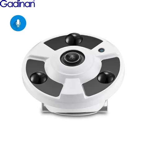 Gadinan H K Ip Camera Audio Mm Fisheye Lens Mp Mp Mp