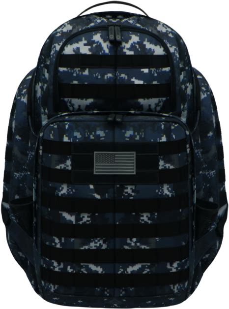 Download Camo Backpackwith American Flag Patch