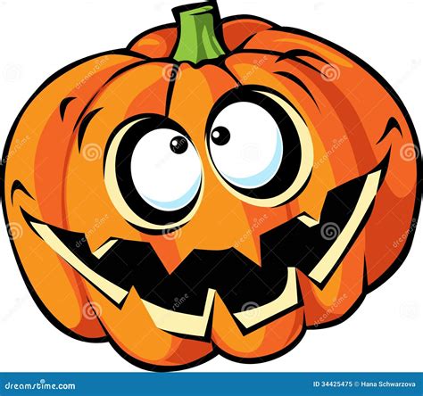 Pumpkin Cartoon Vegetable Coloring Illustration | CartoonDealer.com ...