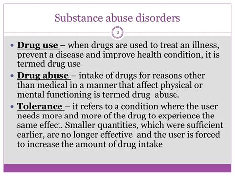 Ppt Substance Abuse Disorders Powerpoint Presentation Free Download Id 1937463