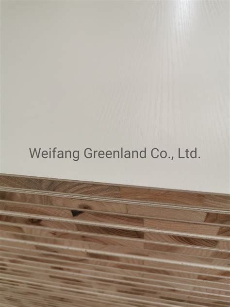 White Melamine Laminated Block Board With Falcata Core To Maldives