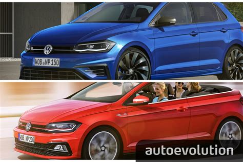 2018 Volkswagen Polo R And Gti Cabrio Rendered Autoevolution