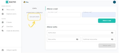 Como Atualizar Dados Pessoais Na Plataforma Da Kultivi