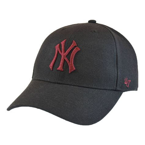 Czapka Z Daszkiem Brand Mlb New York Yankees Snapback Czarna