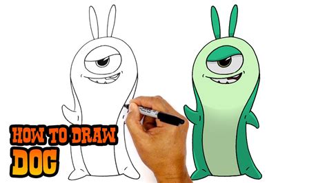 How To Draw Doc Slugterra C4k Academy