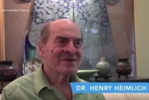 Henry Heimlich, inventor of Heimlich maneuver, dies at 96