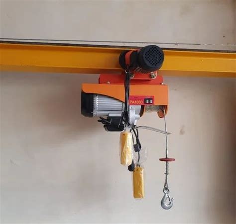 Damar Electirc PA1200 Mini Electric Wire Rope Hoist For Lifting 230 V