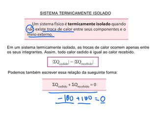 Calor sensível e latente PPT