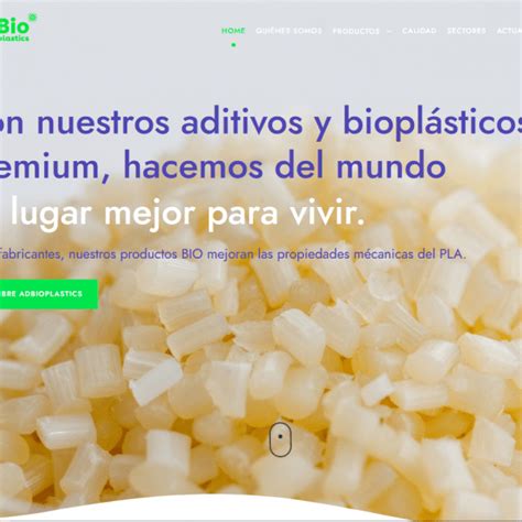 Bioplásticos y aditivos 100 COMPOSTABLE ADBioplastics