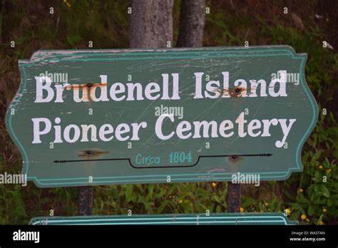 Brudenell Island Pioneer Cemetery Hi Res Stock Photography And Images