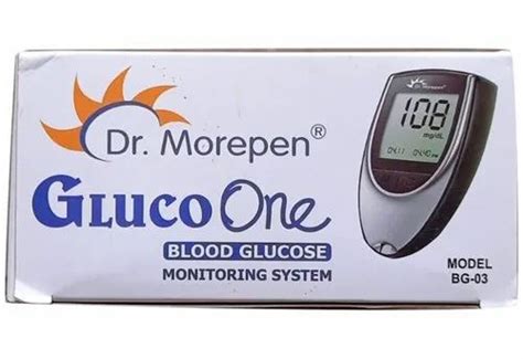 Mmol L Dr Morepen Gluco One Blood Glucose Monitoring System Model