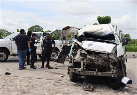 Dos Migrantes Muertos Y Siete Heridos Por Accidente En Frontera Sur De