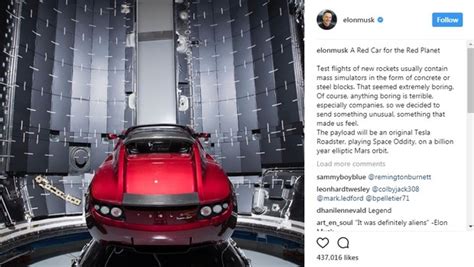 Elon Musk divulga fotos do Tesla Roadster que vai lançar ao espaço