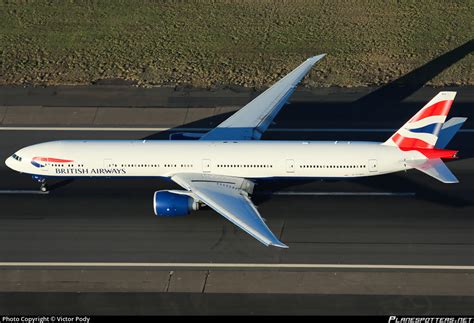 G Stba British Airways Boeing Er Photo By Victor Pody Id